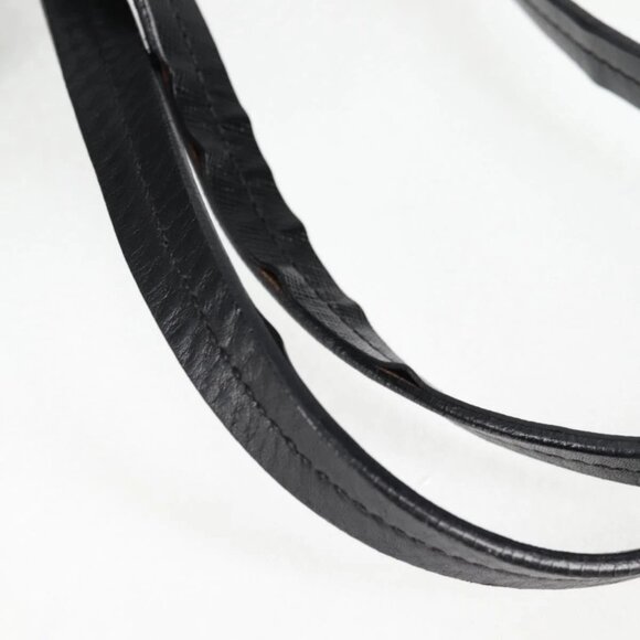 PRADA Tote Bag Nylon 2way Black Gold Auth - Picture 7 of 15